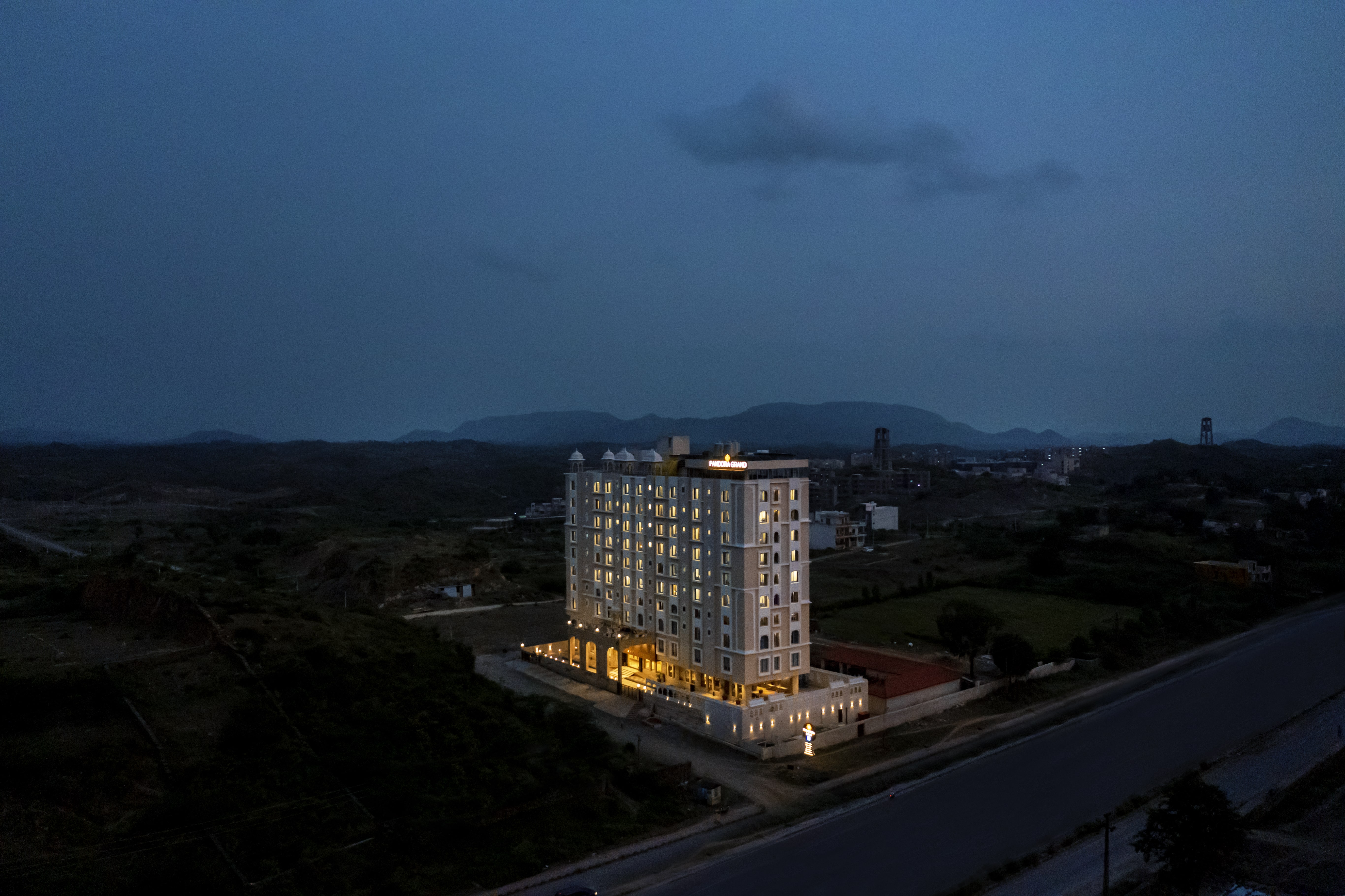 Paandora Grand Udaipur Night View