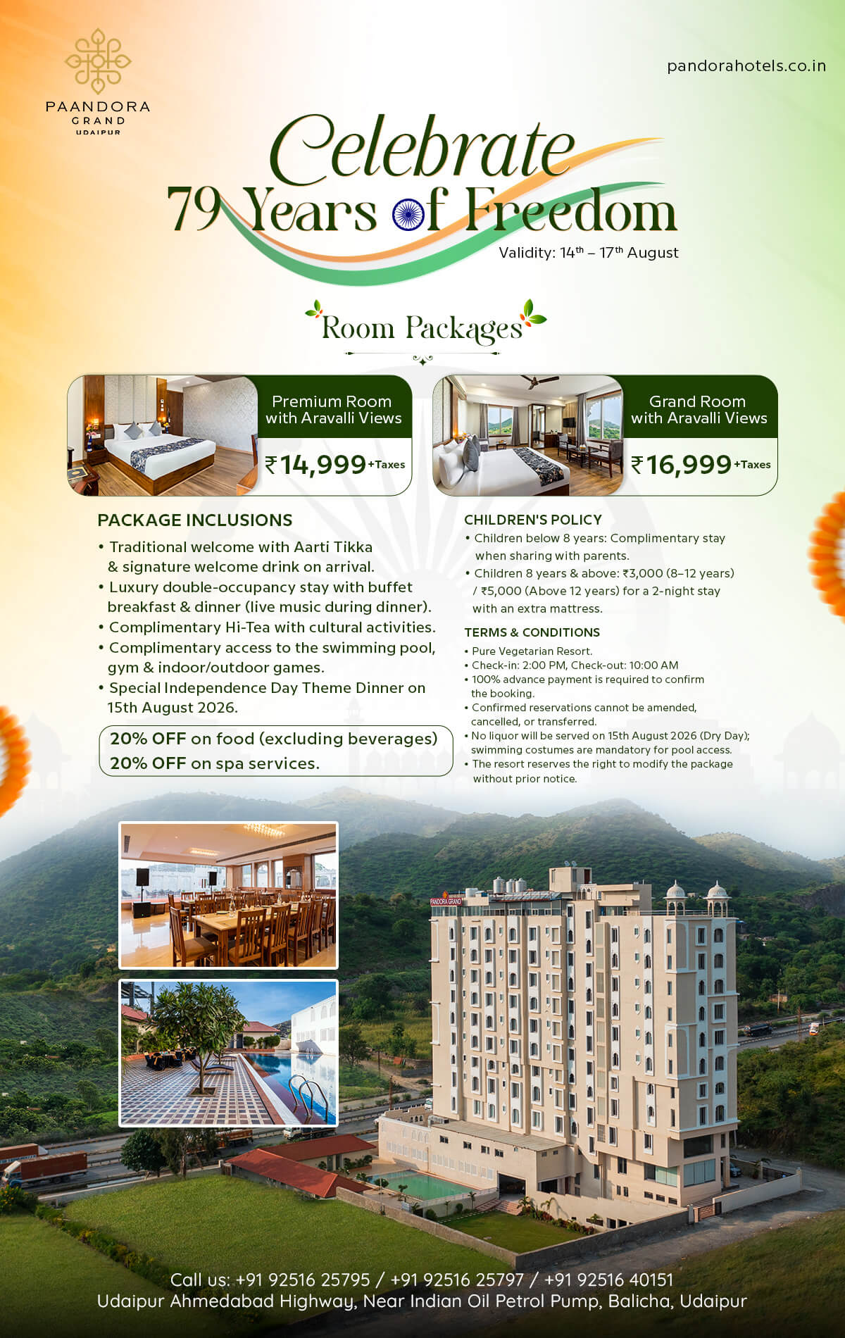 luxury accommodation Udaipur